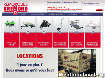 remorquesbremond.com website preview