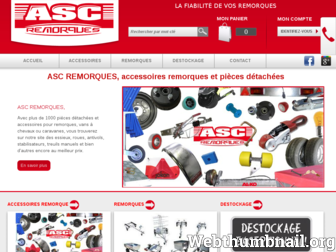 asc-remorque.fr website preview