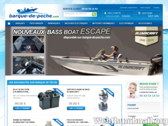 barque-de-peche.com website preview