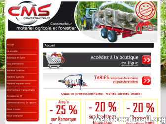 cms-constructeur.fr website preview