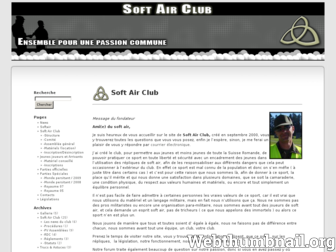 softairclub.ch website preview