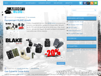 blog.airsoft-horizon.fr website preview