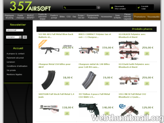 357airsoft.com website preview