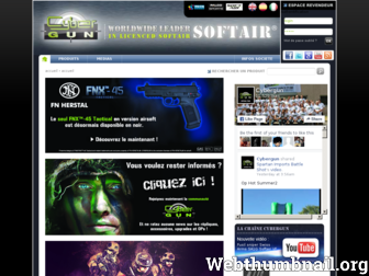 cybergun.com website preview