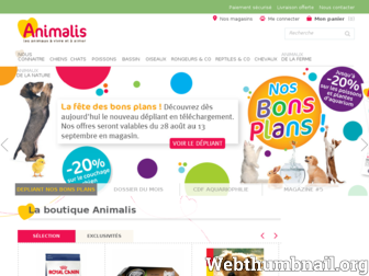 animalis.com website preview