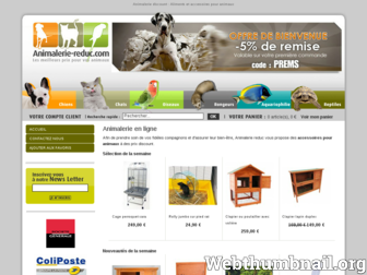 animalerie-reduc.com website preview