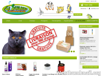 animalerielescalaire.fr website preview