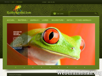 hobbyreptiles.com website preview