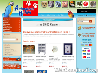 animalerie-nation.com website preview
