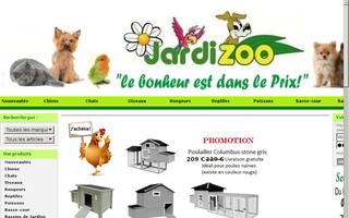 jardizoo.fr website preview