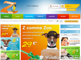 zcommezoo.com website preview