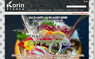 korin-france.fr website preview