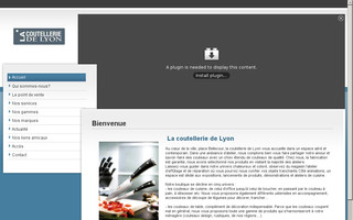 lacoutelleriedelyon.com website preview