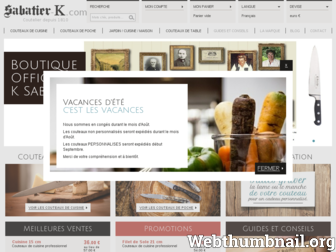sabatier-k.com website preview