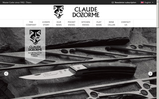 dozorme-claude.fr website preview