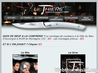lethiers.fr website preview