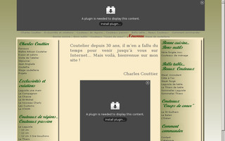 charles-couttier.com website preview
