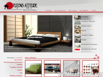 futonsattitude.com website preview