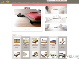 futon-shop.ch website preview