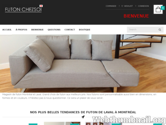 futonchezsoi.com website preview