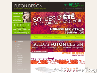 futon-design.com website preview