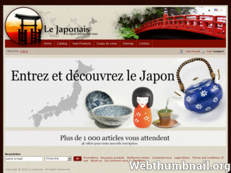 lejaponais.fr website preview