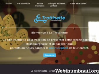 latrottinette.asso.fr website preview