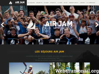 airjamcompany.com website preview