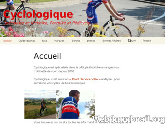cyclologique.com website preview