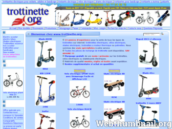 trottinette.org website preview