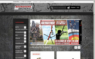 bourgognearcherie.com website preview