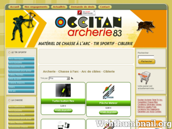 archerie83.com website preview