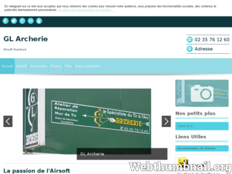 gl-archerie-rouen.fr website preview