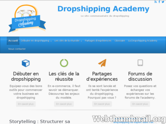 dropshipping-academy.com website preview