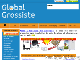 global-grossiste.fr website preview
