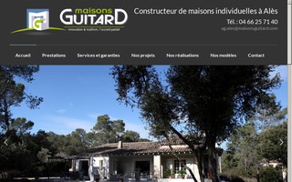 maisonsguitardales.com website preview