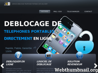 deblocage2portable.com website preview