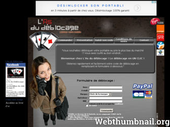 as-du-deblocage.fr website preview