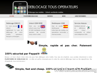 debloquer.free.fr website preview