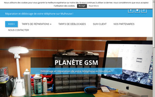 planetegsm.fr website preview