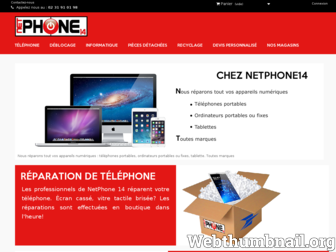 netphone14.fr website preview