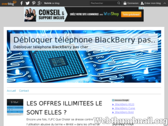 debloquer.blackberry.over-blog.com website preview
