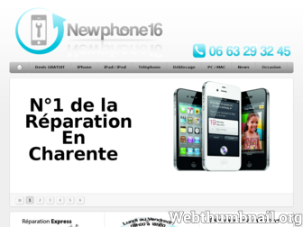 newphone16.fr website preview