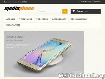 mediaphone.fr website preview