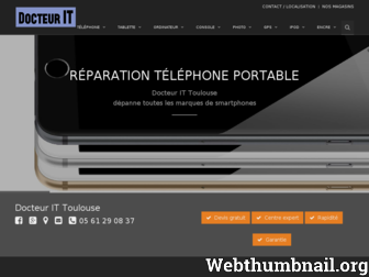 toulouse.docteur-it.com website preview