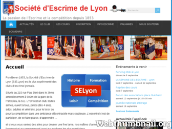 selyon.fr website preview