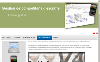 betton.escrime.free.fr website preview