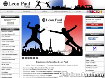 leonpaulfrance.com website preview