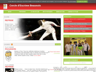 ceb-escrime-beaune.sportsregions.fr website preview