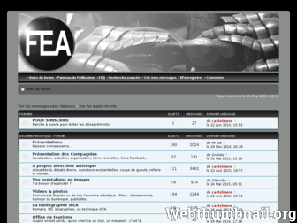 escrime.artistique.free.fr website preview